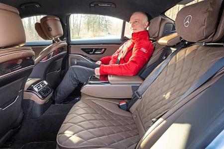Mercedes S 450 d 4Matic, Fond 