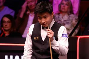 Snooker-WM: Zhao nach der ersten Session klar auf Titelkurs