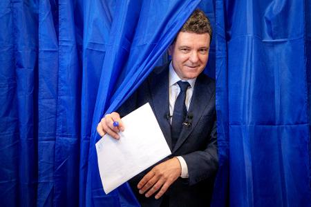 Der parteilose Bürgermeister von Bukarest, Nicusor Dan, kandidiert für das Präsidentenamt in Rumänien.