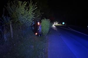 Verkehrsunfall unter Alkoholeinfluss