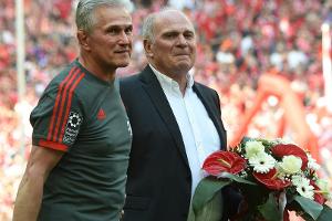 Hoeneß würdigt Jubilar Heynckes: "Du warst immer da"