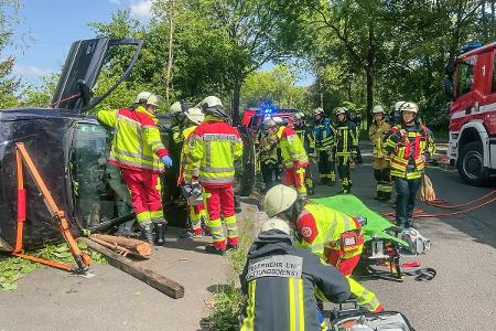 Verkehrsunfall auf der Günnigfelder Straße Verkehrsunfall auf der Günnigfelder Straße