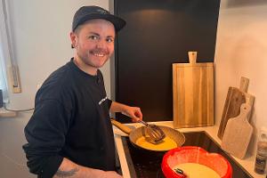 Am Ende von des "Perfekten Dinners" von Transmann Robin fließen Tränen