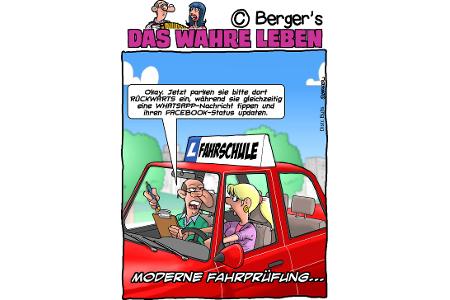 Cartoons mit wahren Lebensgeschichten