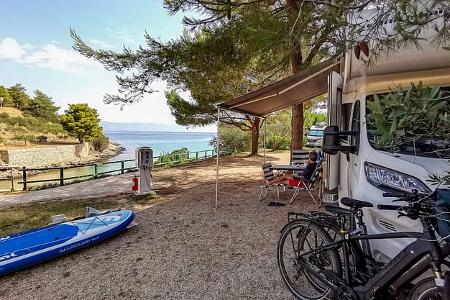 Mobil-Tour durch Kroatien - Meerblick