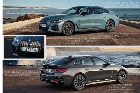 BMW i4 Modellpflege 2024