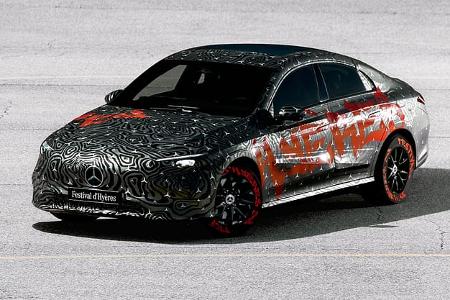 Mercedes CLA Teaser Elektroversion