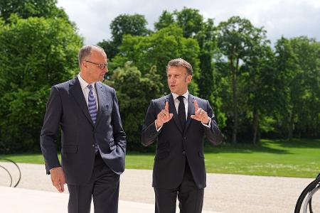 Merz und Macron steckten in Paris den Kurs bei Schlüsselthemen ab.