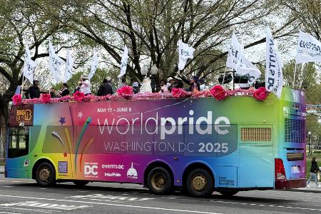 Vor der Worldpride in Washington herrschen Vorfreude und Sorge. (Archivbild) Vor der Worldpride in Washington herrschen Vorfreude und Sorge. (Archivbild)