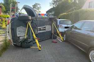 Verkehrsunfall - Eine leicht verletzte Person