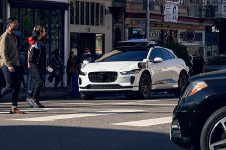Waymo Jaguar I-Pace Robotaxi selbstfahrendes Auto