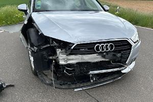 A65/LD-Zentrum - Auffahrunfall mit Verletzten