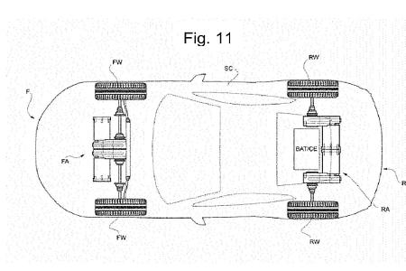 Ferrari Elektroantrieb Patent