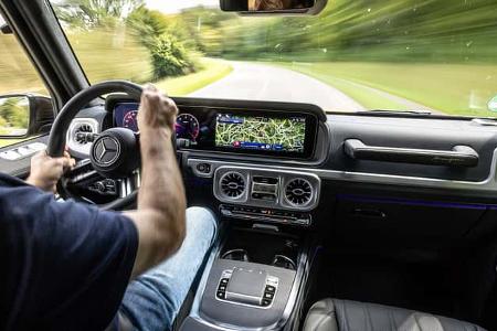 Mercedes G 500, Cockpit