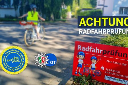 Radfahrprüfung - Aktion Radschlag Radfahrprüfung - Aktion Radschlag