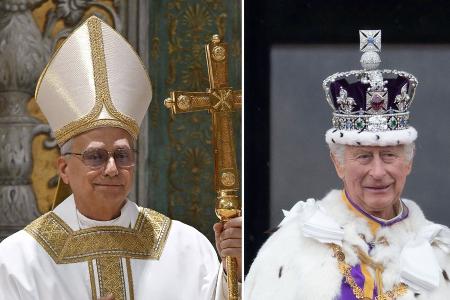 König Charles III. gratuliert dem neuen Papst Leo XIV. König Charles III. gratuliert dem neuen Papst Leo XIV.