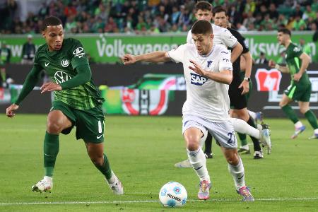 Remis in Wolfsburg: Hoffenheim schleicht Richtung Klassenerhalt