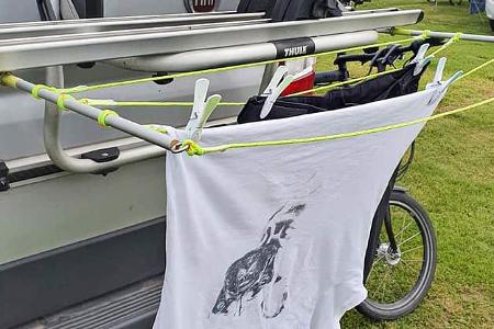 Wäschetrockner Fahrradträger