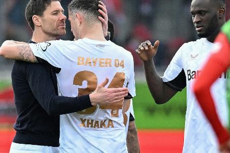 Xhaka würdigt Alonso: Xhaka würdigt Alonso: