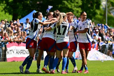 Hamburg feiert Doppelaufstieg: Auch HSV-Frauen erstklassig