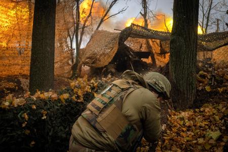 Die Kämpfe in der Ostukraine dauern an. (Archivbild)