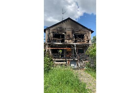 Brand in Ludwigshafen-Oggersheim Brand in Ludwigshafen-Oggersheim