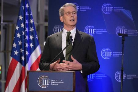 US-Finanzminister Bessent sprach davon, dass sich beide Seiten schnell einig waren, sich nicht entkoppeln zu wollen. (Archivbild) 