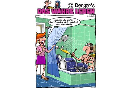 Cartoons mit wahren Lebensgeschichten