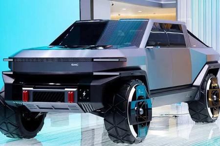 Chinesischer Autobauer bringt Tesla-Cybertruck-Kopie