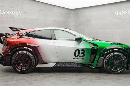 Mansory Pugnator Tricolore Ferrari Purosangue