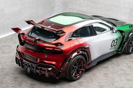 Mansory Pugnator Tricolore Ferrari Purosangue Mansory Pugnator Tricolore Ferrari Purosangue