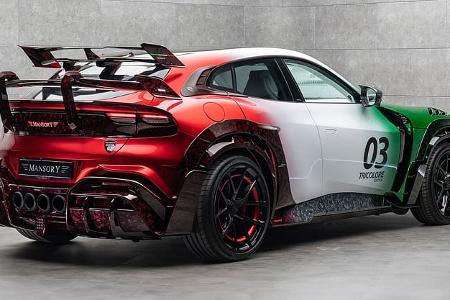 Mansory Pugnator Tricolore Ferrari Purosangue
