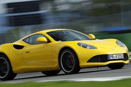 Artega GT, Seite links, Front