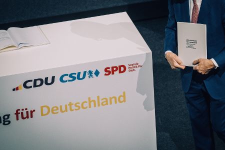 In ihrem Koalitionsvertrag heißt es: 