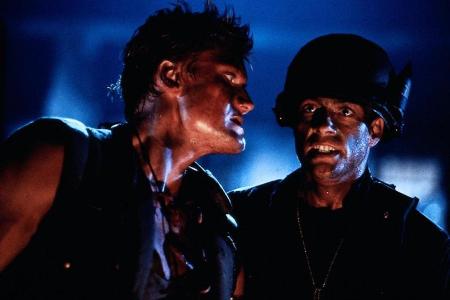 1992: Van Damme und Lundgren prügeln sich - fast