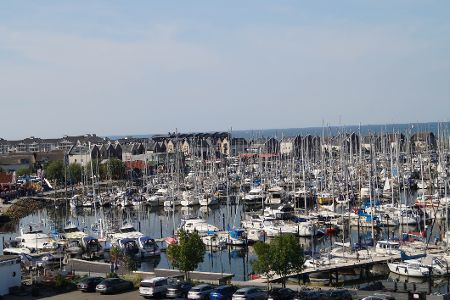 Blick auf Heiligenhafen