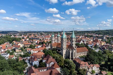 Block auf den Dom in Naumburg