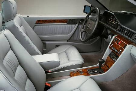 Mercedes-Benz W124 (1984 bis 1995) Interieur Coupé mit Ledersitzen