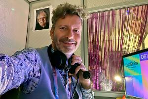 ESC-Kommentator Thorsten Schorn: Nur die Stimme soll wirken ...