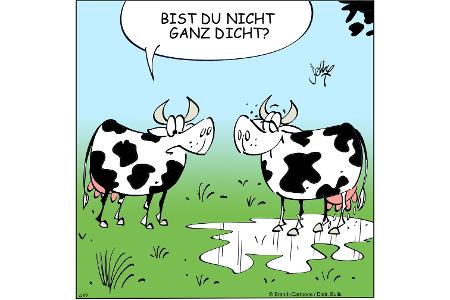 Cartoons zu trendigen Themen