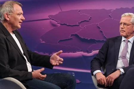 Ukraine-Talk bei "Maischberger": Linken-Chef van Aken lobt Friedrich Merz