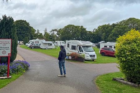 Schottland Camping