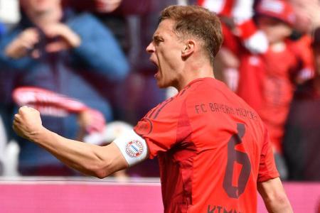 Sechser: Die Leitfigur - Joshua Kimmich zählt sicher auch in 2025/26 zu den Bayern-Schlüsselspielern. Im möglicherweise neu eingeführten 4-1-4-1-System wäre er auf der Sechs aber künftig alleine unterwegs. Dahinter hofft Joao Palhinha auf seinen Durchbruch in München - wenn er nicht vorzeitig abgegeben wird.
