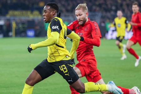 Linker Flügelstürmer: Ein Neuzugang vom BVB? - Sowohl Kingsley Coman als auch Serge Gnabry gelten bei Bayern als mögliche Verkaufskandidaten. Geht einer, muss Sportvorstand Max Eberl nachlegen. Gehandelt wird seit Monaten Jamie Gittens, der den BVB Berichten zufolge im Sommer verlassen will. Der Engländer hat seine Qualitäten vor allem in der Hinrunde angedeutet.