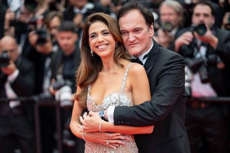 Quentin Tarantino genießt sein Eheglück mit Frau Daniella in Cannes Quentin Tarantino genießt sein Eheglück mit Frau Daniella in Cannes
