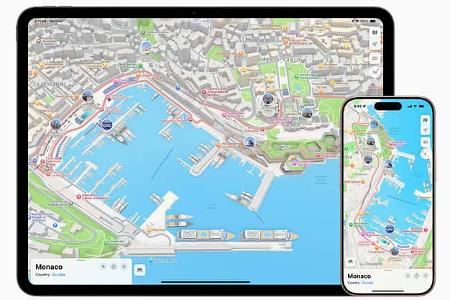 Apple Maps Update zum Grand Prix Monaco 2025