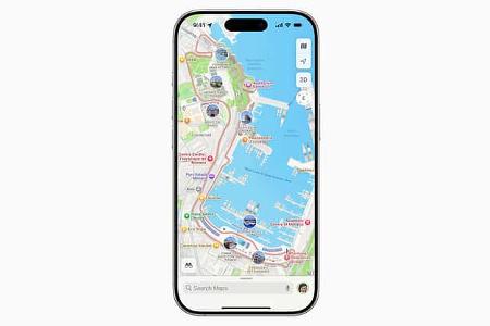Apple Maps Update zum Grand Prix Monaco 2025
