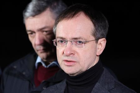 Der frühere russische Kulturminister Wladimir Medinski soll Ukraine-Verhandlungen in Istanbul führen. (Archivbild) Der frühere russische Kulturminister Wladimir Medinski soll Ukraine-Verhandlungen in Istanbul führen. (Archivbild)