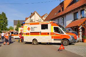 Zwei Schwerverletzte - Rasche Entwarnung nach Autounfall