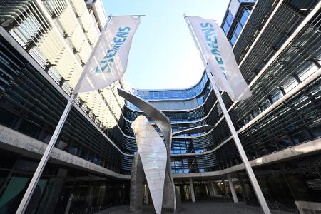 Die Siemens-Konzernzentrale in München. (Archivbild)